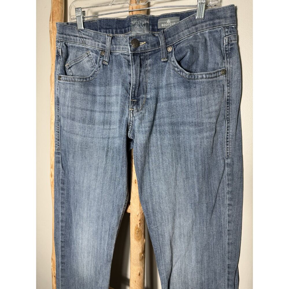 Rock & Republic Y2K Bootcut Jeans Mens 34x32 Medium Wash Denim Classic Fit